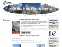 Tablet Screenshot of climbpicosdeeuropa.com